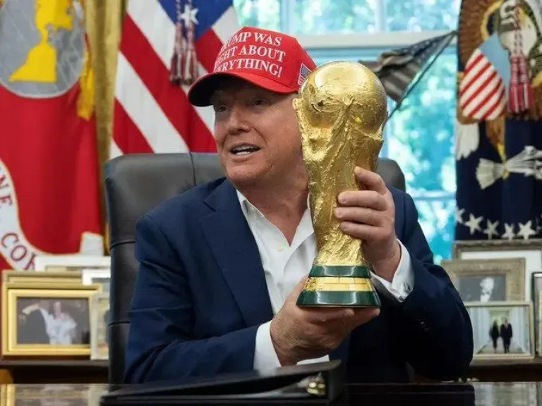 إنفانتينو يكشف مفاجأة مونديال 2026.. ترامب سيسلم كأس العالم للبطل