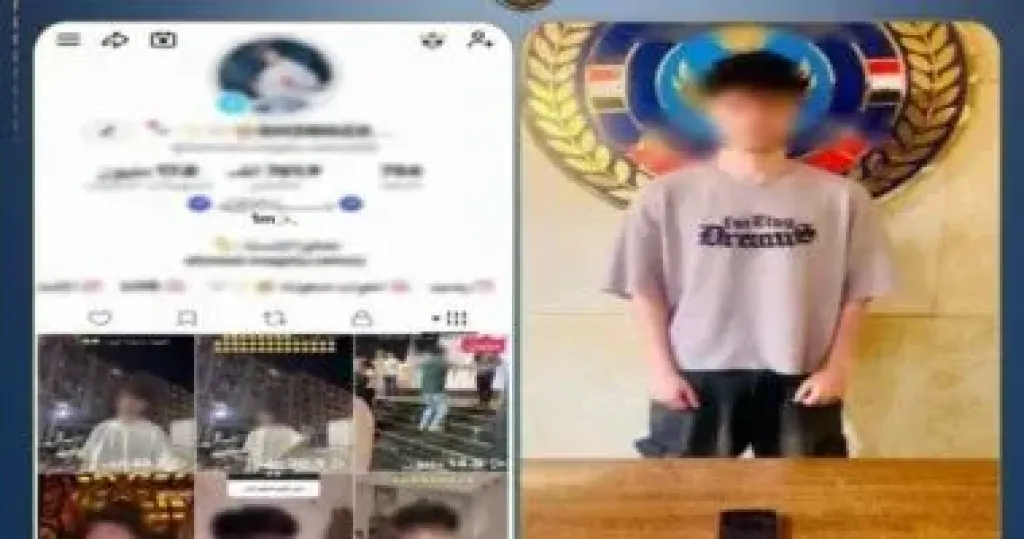 ضبط صانع محتوى لنشر فيديوهات تتضمن إيحاءات خادشة للحياء