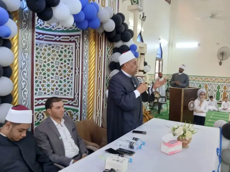 إقامة فعالية كبرى للنشاط الصيفي للطفل بمسجد عبدالرحمن بن عوف بقرية الشراهنة بإدارة الفشن