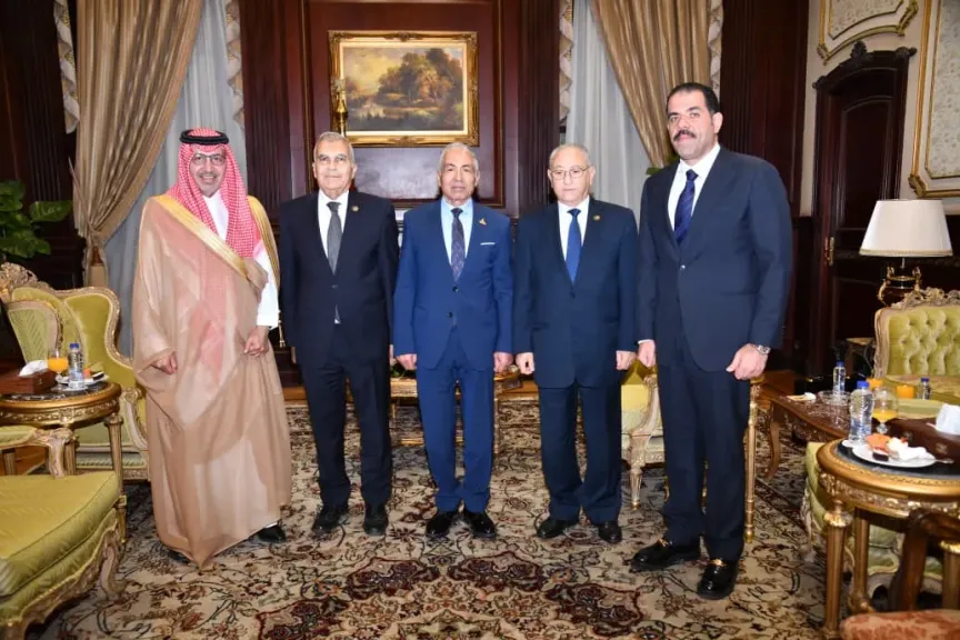 رئيس مجلس الشيوخ يستقبل سفير السعودية لبحث تعزيز التعاون المشترك