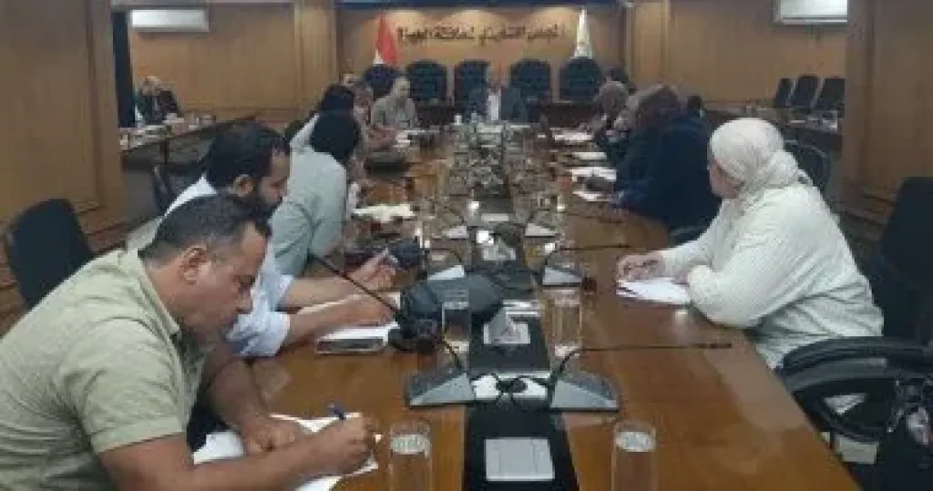 نائب محافظ الجيزة يتابع استلام مشروعات الصرف الصحى بقرى حياة كريمة