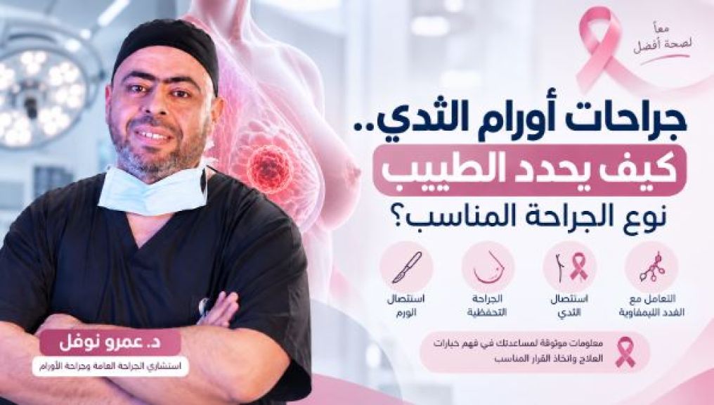 جراحة أورام الثدي، متى تكون ضرورية وما أفضل الخيارات المتاحة؟