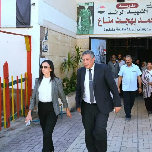 محافظ البحيرة تتابع إنتظام إمتحانات الثانوية العامة من داخل لجان دمنهور