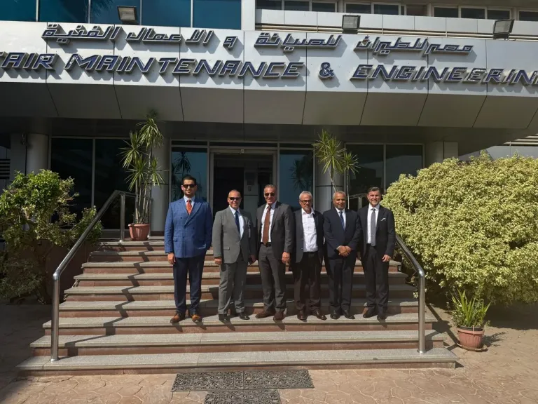 مصر للطيران للصيانة تستقبل وفد الاتحاد الهندسية الإماراتية