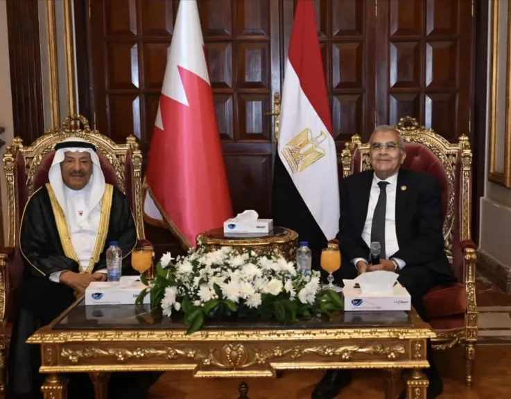 رئيس مجلس الشيوخ يبحث مع نظيرة  البحريني تعزيز التعاون البرلماني