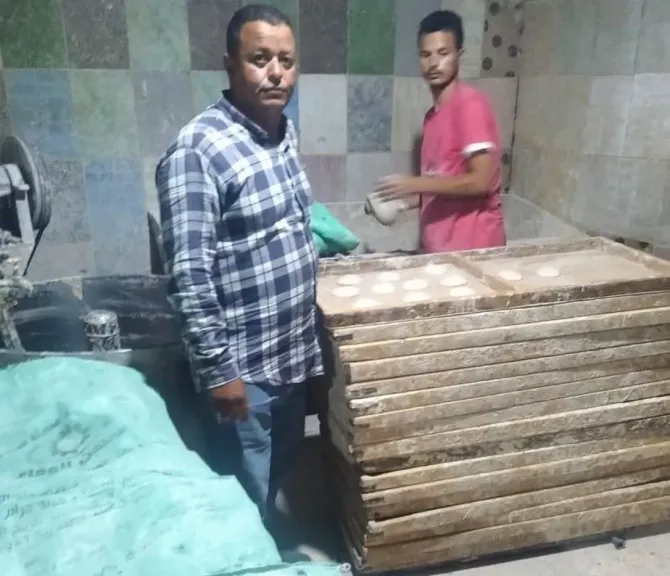 تحرير 15 مخالفة للمخابز وضبط 150 كجم لحوم غير صالحة للاستهلاك ببنى سويف