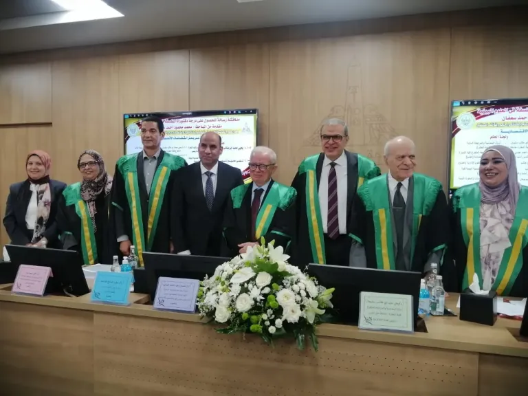 الباحث محمد محمود سعفان يحصل على درجة دكتوراه الفلسفة في العلوم البيئية