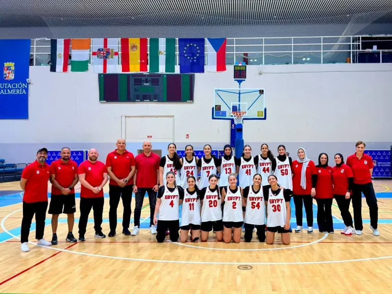 منتخب ناشئات السلة يختتم معسكر إسبانيا بالفوز على كوت ديفوار استعدادًا لكأس العالم