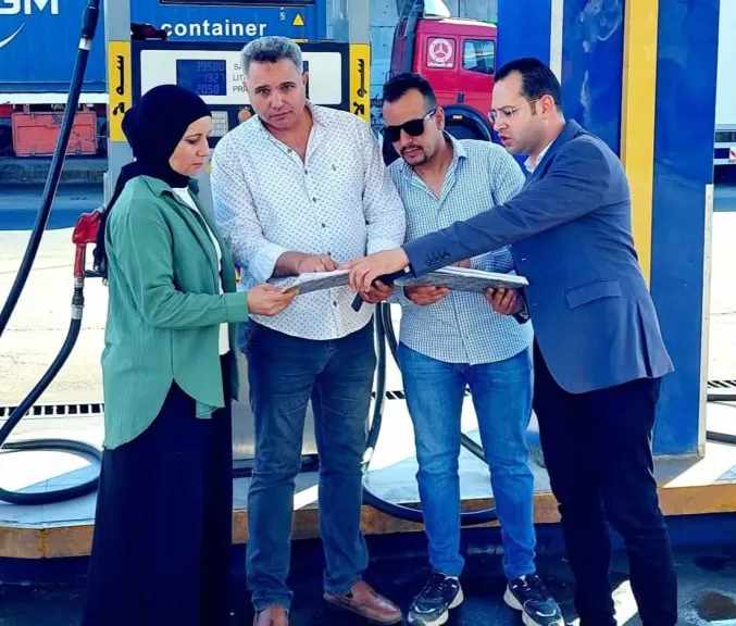 ضبط محطتين وقود لتصرفهم فى 34,861 لتر سولار 15,852 لتر بنزين بالبحيرة