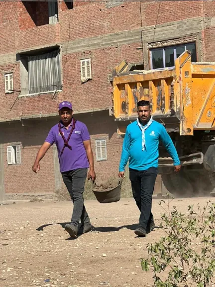 محافظ أسيوط: جوالة مركز شباب الحمام بأبنوب ينفذون مبادرة لتجميل القرية وزراعة الأشجار