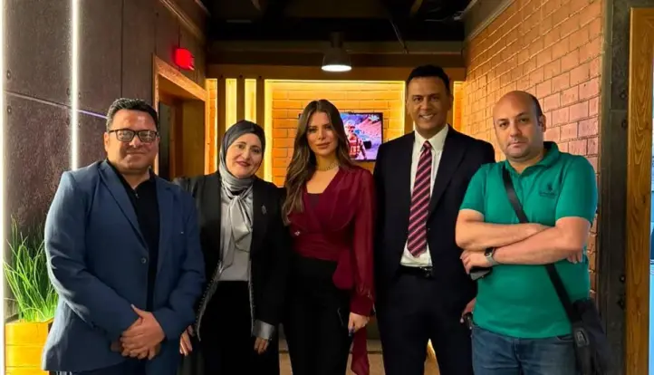 هند عادل تهنئ أحمد عبد العليم بنجاح فيلم ”الصقر”