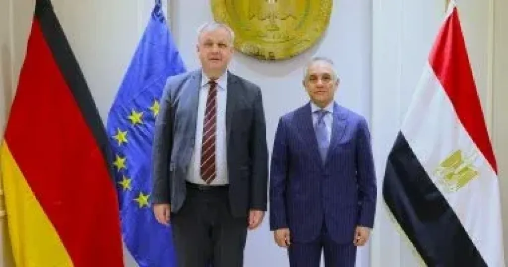 وزير العدل يستقبل سفير ألمانيا بالقاهرة لبحث أطر التعاون القضائى المستقبلى