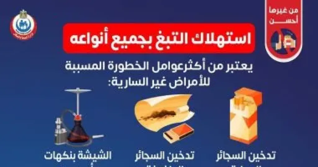 وزارة الصحة توجة رسالة عاجلة للمدخنين.. تعرف على التفاصيل
