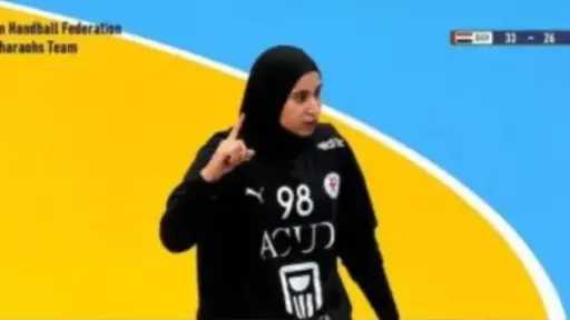 فوز شابات اليد على أيسلندا فى كأس الرئيس ببطولة العالم