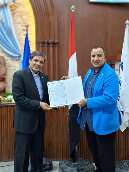 عبد الحميد كمال يشيد بدور الكنيسة الإنجيلية بالسويس خلال ”فطار المحبة”
