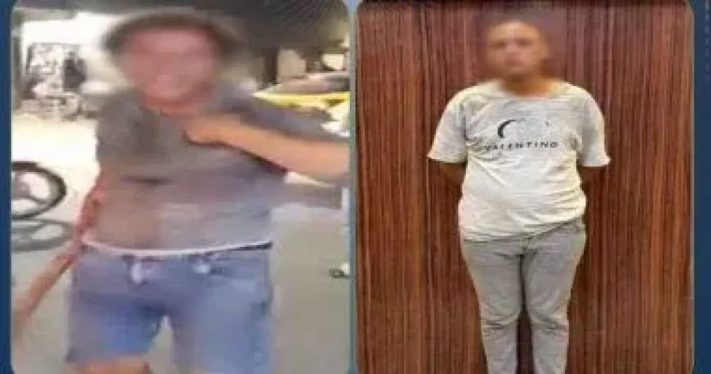 ضبط المتهمين بالتعدي على شخص بسلاح بسبب موبايل