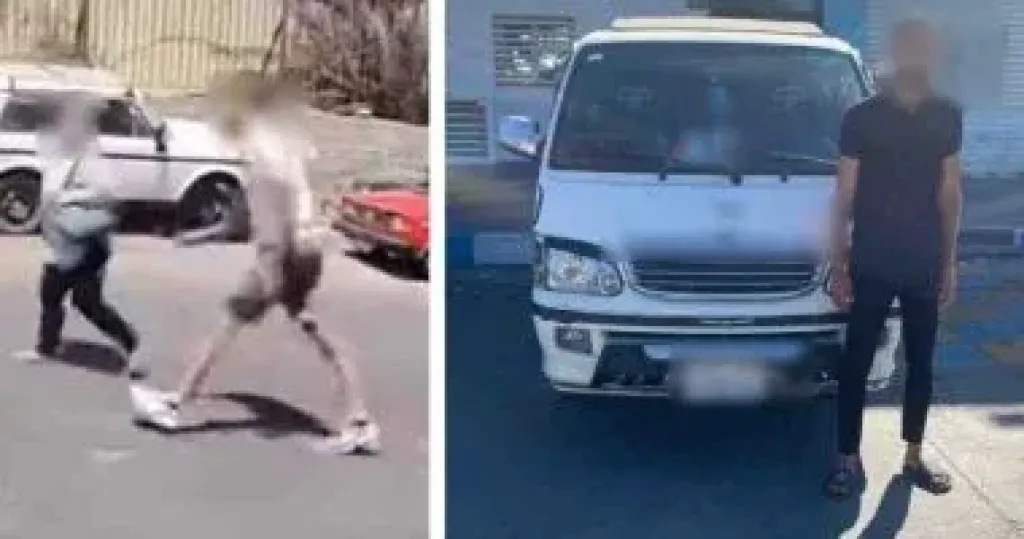 ضبط سائق ميكروباص تعدى على سيدة بسبب تشغيل الأغاني