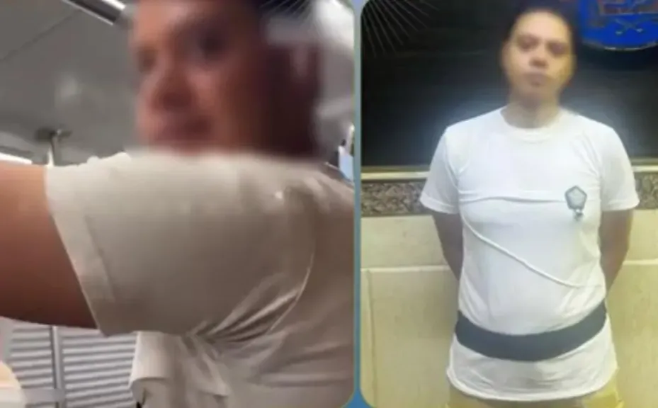 فيديو يوثق الواقعة.. سقوط حلاق للتحرش داخل مترو الأنفاق بالجيزة