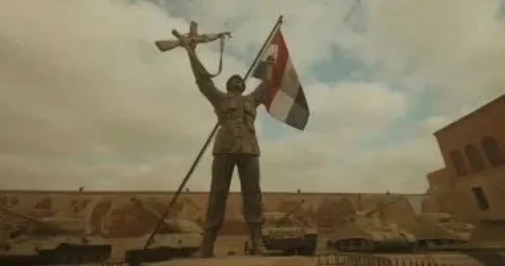 الرئيس السيسى يشاهد الفيلم التسجيلى «العبور الثالث» بافتتاح مقر القيادة الاستراتيجية