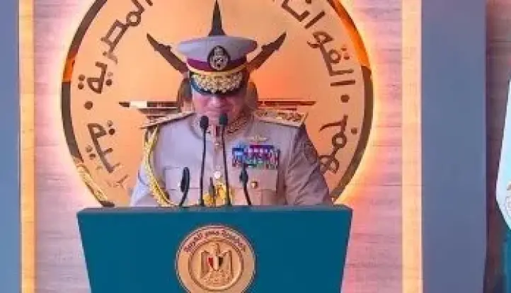 الرئيس السيسي: ربنا اللى حمى بلدنا من الخراب والفوضى بعد أحداث 2011