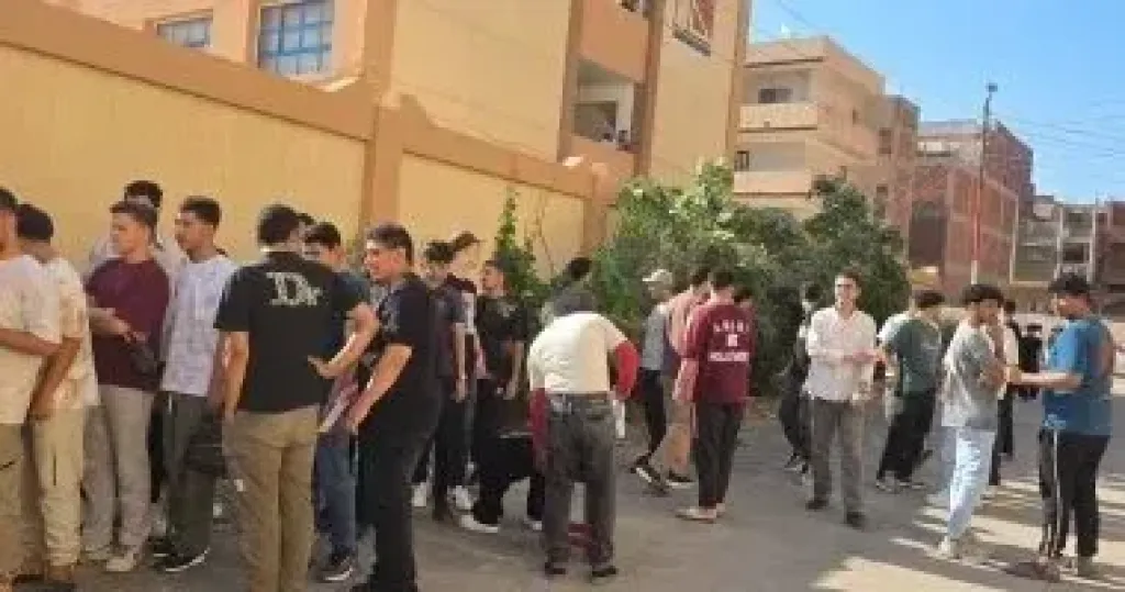 ضبط واقعة غش جماعى بكفرالدوار  وتقاعس الإدارة لاستغاثة المدرسة