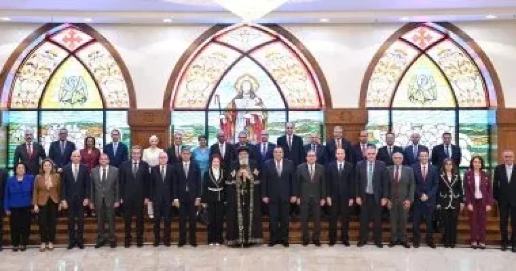 البابا تواضروس الثانى يلتقى السفراء الجدد ويستعرض تاريخ مصر ودور الكنيسة القبطية