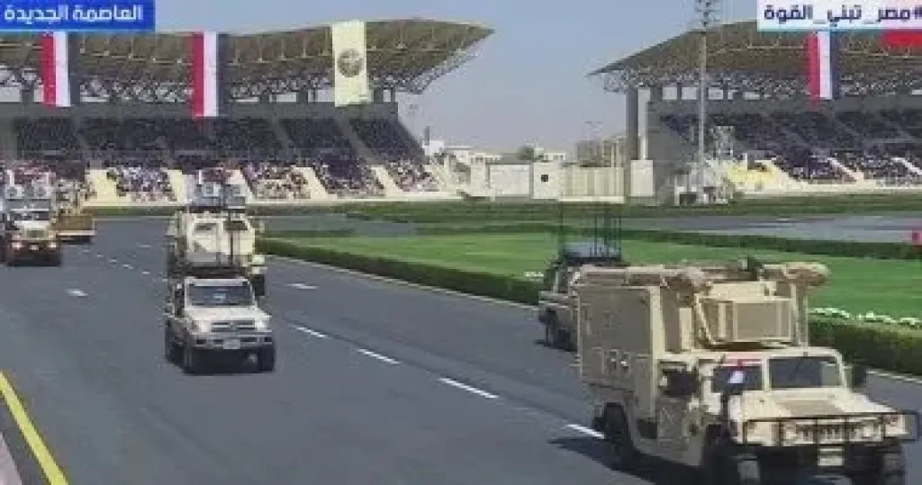 استعراض معدات متخصصة ومنظومات دفاعية خلال افتتاح القيادة الاستراتيجية