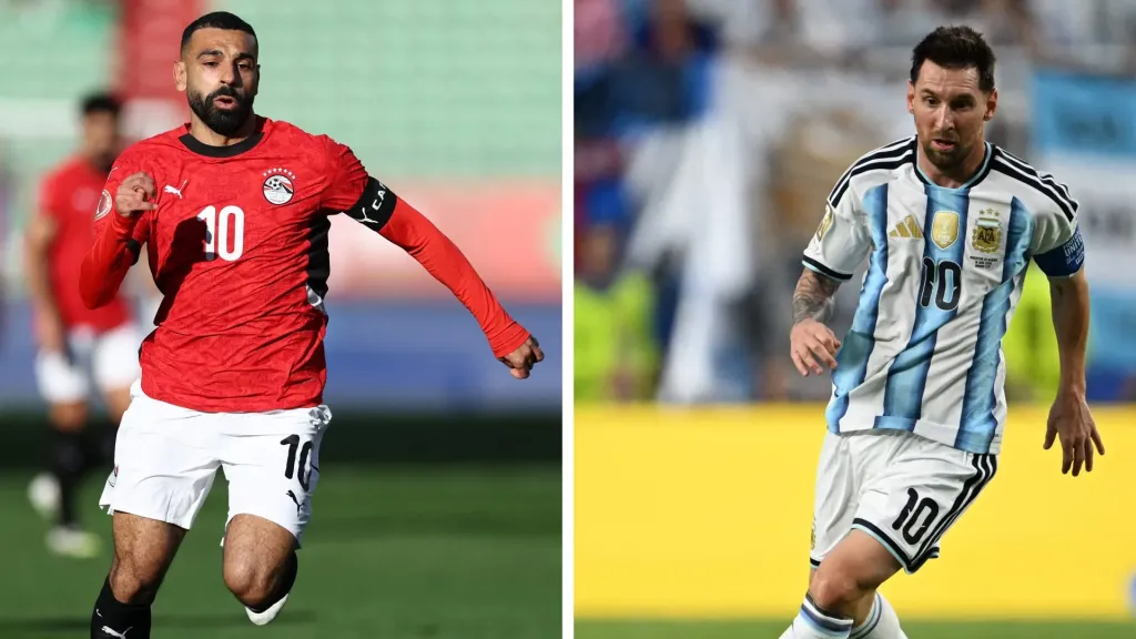 صلاح وميسي يلتقيان مجددًا في قمة مصر والأرجنتين بدور الـ 16 بكأس العالم 2026