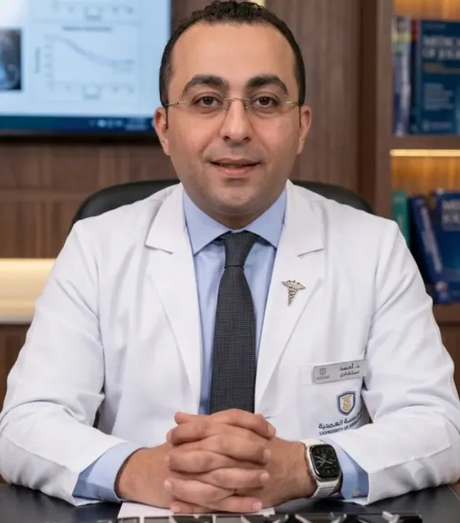 دكتور احمد.طايع مناظير  الجهاز الهضمي: فحص بسيط بتشخيص موثوق وآمن خالٍ من المضاعفات