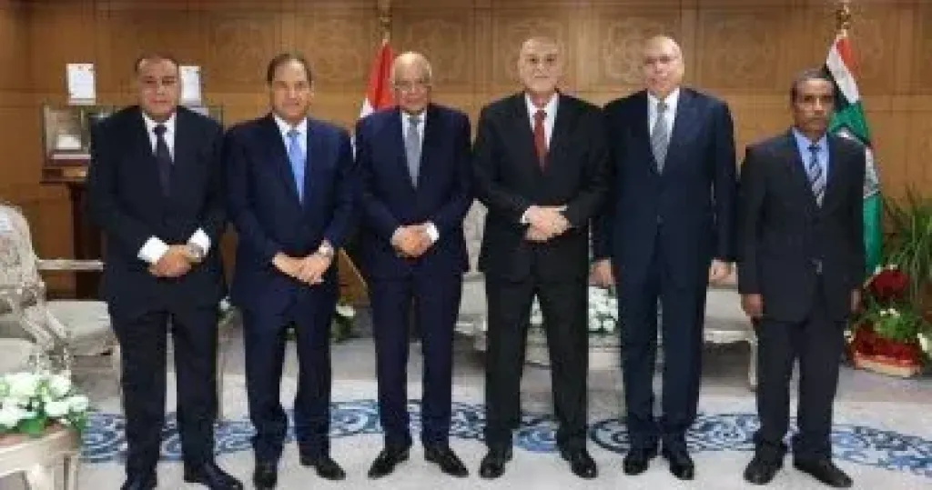 رئيس هيئة قضايا الدولة يستقبل الدكتور على عبد العال واللواء أحمد ضيف