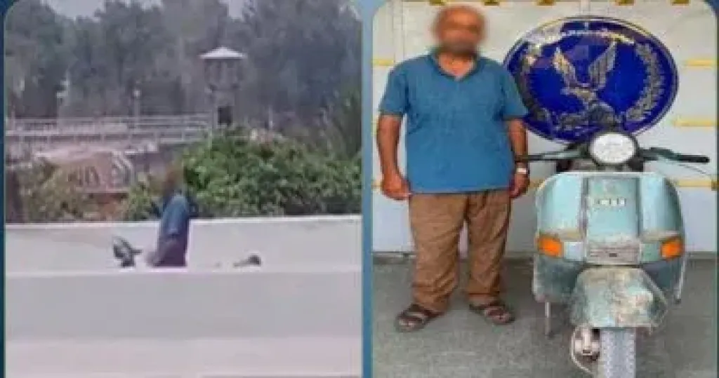ضبط المتهم بأفعال خادشة أعلى كوبري متأثرا بتعاطي المخدرات