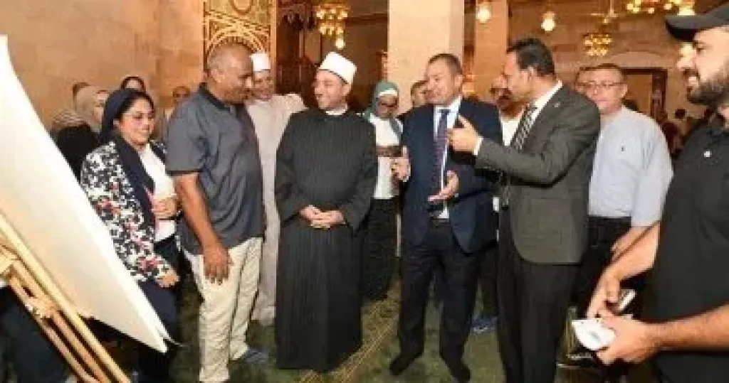 افتتاح مشروع ترميم مسجد محمد بك الصغير بمنطقة مصر القديمة