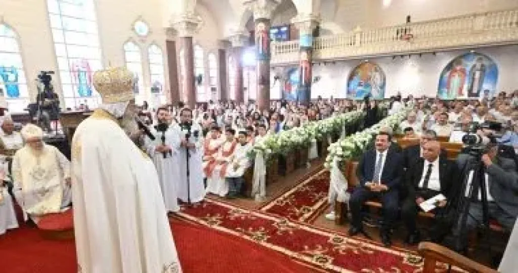 البابا تواضروس الثانى يدشن كنيسة «الأنبا شنودة» بالقبارى بالإسكندرية