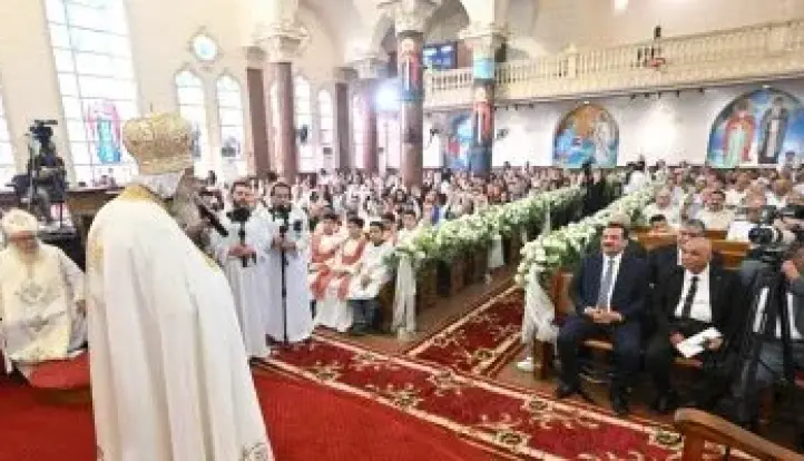 البابا تواضروس الثانى يدشن كنيسة «الأنبا شنودة» بالقبارى بالإسكندرية