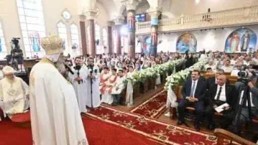 البابا تواضروس الثانى يدشن كنيسة «الأنبا شنودة» بالقبارى بالإسكندرية