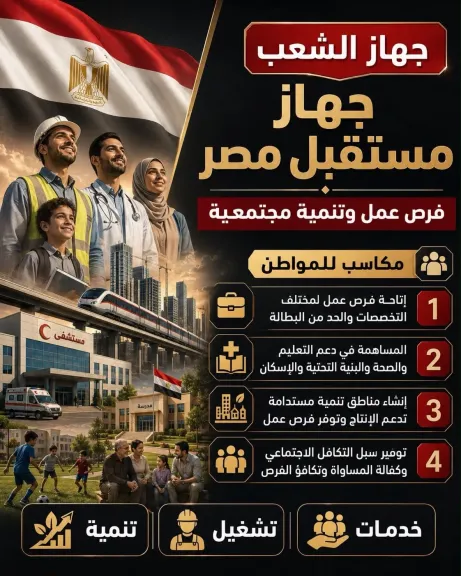 التشريعية توافق على قانون جهاز مستقبل مصر بعد تعديلات العطيفي وأحمد عبد الجواد