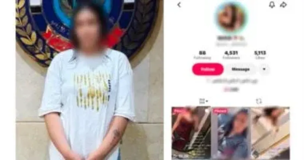 ضبط صانعة محتوى لرقصها بملابس خادشة للحياء لزيادة نسب المشاهدة