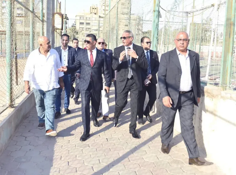 محمود فوزى ”  جولة تفقدية  باندية الطيران والنصر والغابة وهليوليدو لإزالة اى معوقات