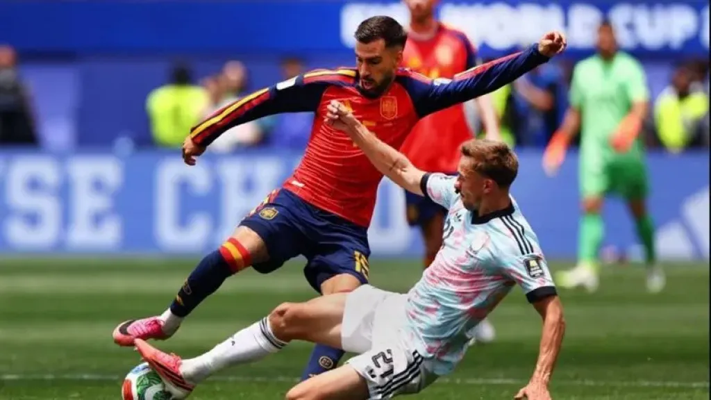 أهداف مباراة إسبانيا ضد بلجيكا في كأس العالم 2026