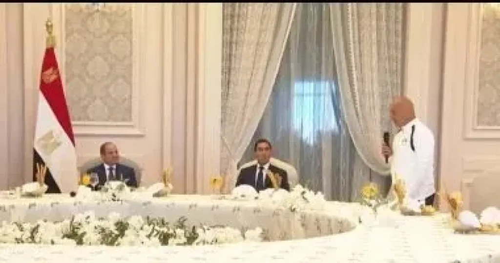 حسام حسن لـ الرئيس السيسى: سنكون عند حسن ظنكم في المرحلة المقبلة