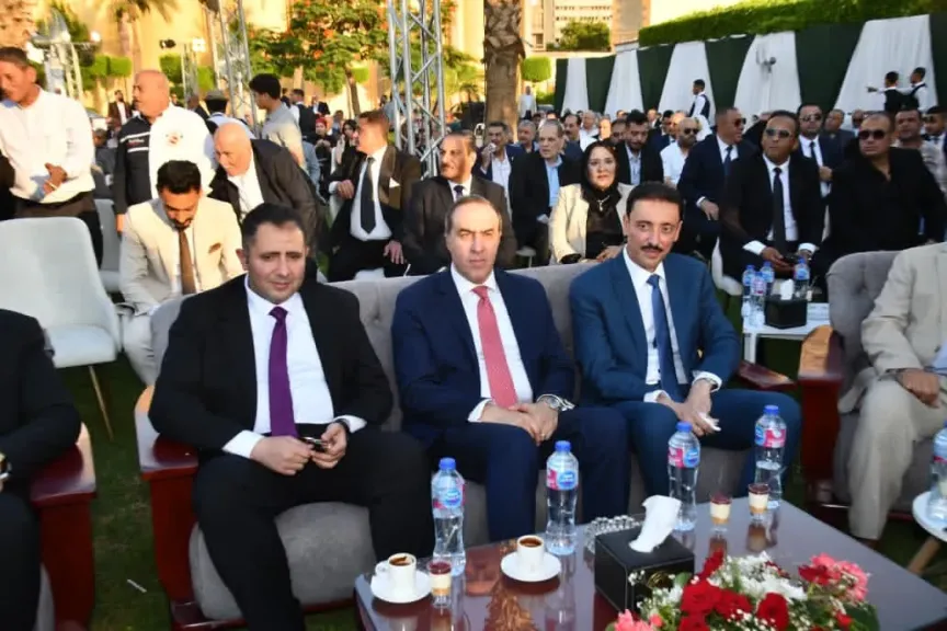 حضور وزاري وبرلماني بارز في زفاف النائب عمرو رشدي بدار الحرس الجمهوري