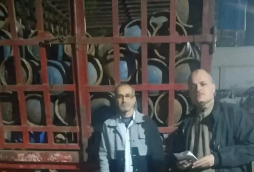 ضبط سيارة مستودع محملة بـ300 اسطوانة غاز منزلي في قنا