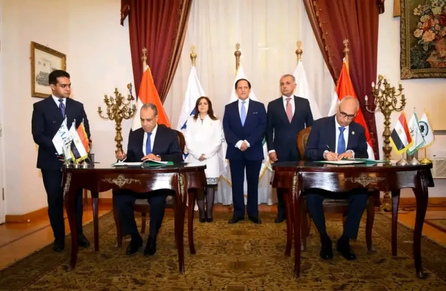 توقيع مذكرة تفاهم بين الوكالة المصرية واتحاد مجالس الدولة والمحاكم العليا الإدارية الإفريقية| صور