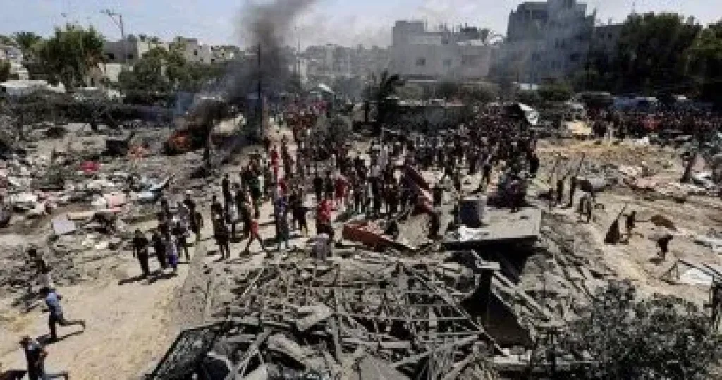 استشهاد فلسطيني وإصابة آخرين في قصف إسرائيلي جنوب قطاع غزة