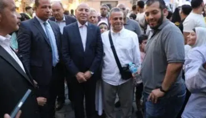 محافظ القاهرة يطلق مبادرة سفراء الحضارة من شارع المعز