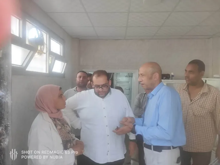 صحة الشرقية: مدير إدارة التطوير ومتابعة المديريات يتابع فاقوس المركزي