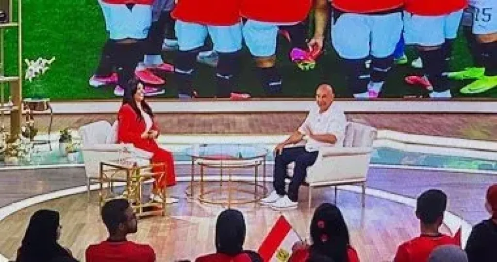 حسام حسن: سعيد بمساندة الرئيس السيسى للنموذج المصرى سواء مدرب أو لاعب
