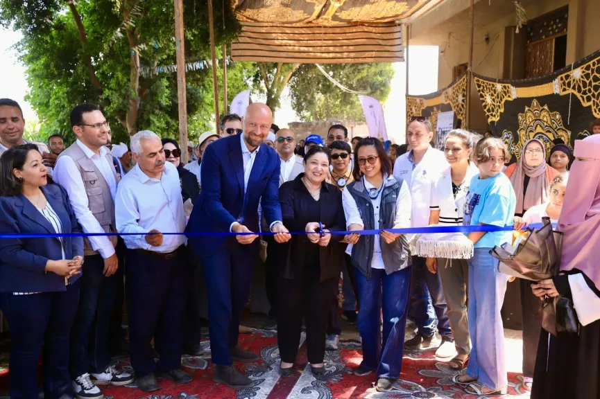 نائبة وزيرة التضامن  تتابع بالمنيا تنفيذ مشروع تمكين المجتمعات الريفية والأمن الغذائي بالتعاون مع ”الفاو” والحكومة النرويجية