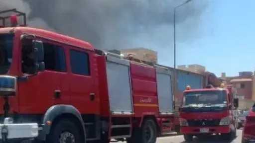 إخماد حريق داخل منزل فى أوسيم دون إصابات