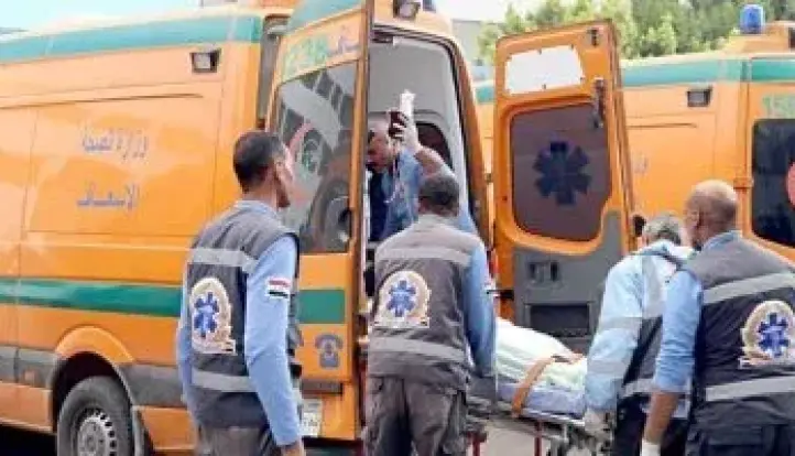 مصرع شخص وإصابة شقيقه فى حادث تصادم بطريق المحمودية فى البحيرة